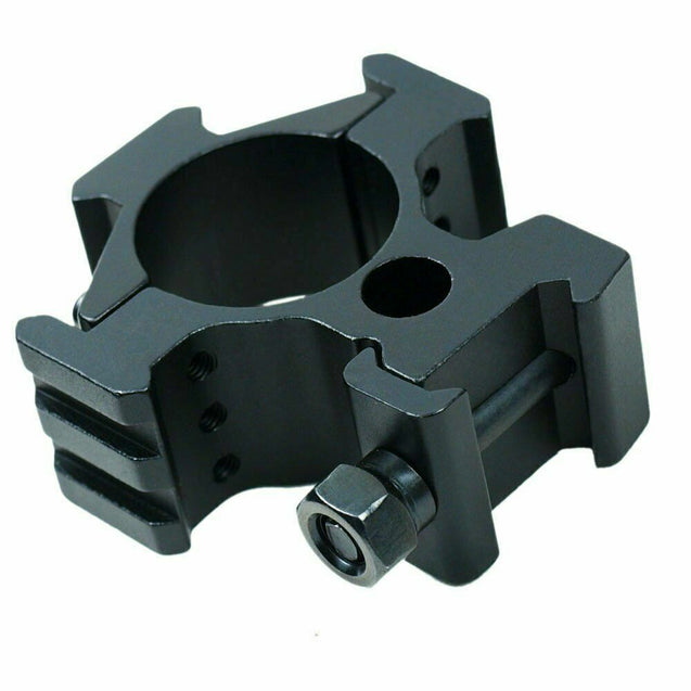 Laser Light Scope Ring Mount with Tri Picatinny rail + 30mm to 1" Reducer Insert