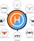 Drone Day Night Landing Pad Launch Helipad For DJI Mavic Pro/Zoom Drone Parking