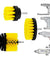 3 PCS Drill Brushes Set Tile Grout Power Scrubber Cleaner Spin Tub Shower Wall