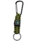 5 PCS Survival Paracord Lanyard Keychain Cord w/Carabiner Outdoor Camping Hiking