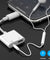 2PCS Dual 3.5mm Headphone & Charger 2 in 1 Adapter for iPhone 13 12 11 X MAX 8 7