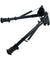 9" to 13" Adjustable Spring Return Hunting Rifle Bipod with Rail Adapter