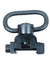 2 PC Quick Release Detach QD Sling Swivel Attachment with Picatinny Rail Mount