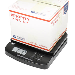 Horizon 66LB x 0.1oz Digital Postal Shipping Scale SF-550 V4 Desktop Scale Black