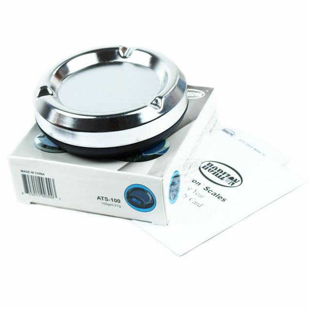 ATS-100 100g x 0.01g Digital Pocket Precision Scale with Calibration Weights