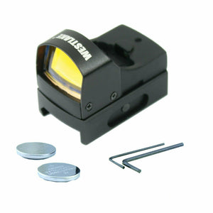 Mini Holographic Reflex Compact 3 MOA Red Dot Sight with Picatinny Weaver Mount