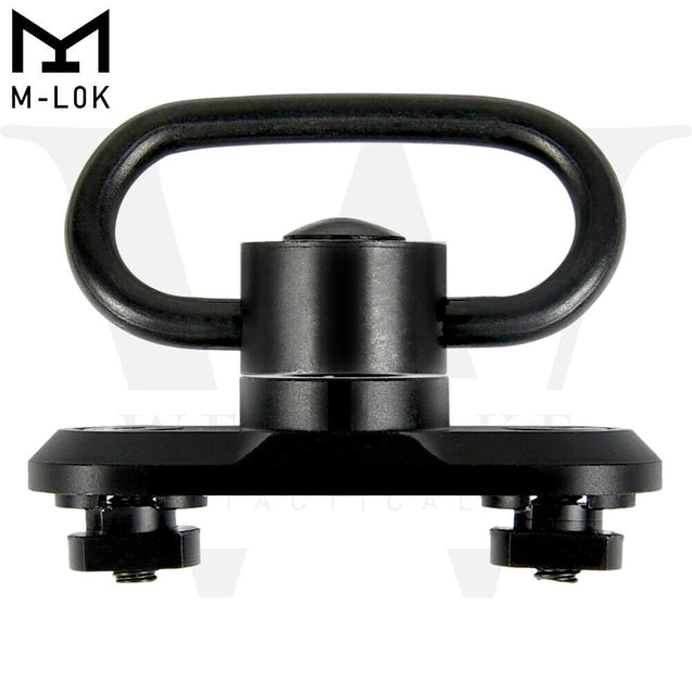 2 PCS M-LOK Heavy Duty QD Sling Swivel Adapter Mount for M-LOK Handguard