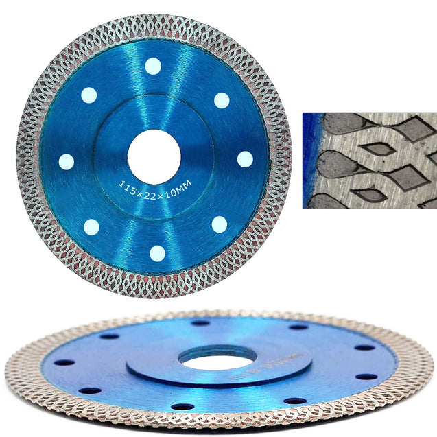 Porcelain Tile Turbo Diamond Dry Cutting Saw Blade/Disc Grinder Wheel 4/4.5"