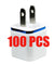 100x USB Wall Charger AC Power Adapter US Outlet For iPhone 5 6 7 8 X 11 12 13