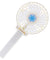 Portable Rechargeable Fan Mini Handy Fan Pocket Size Air Cooler USB w/ Battery