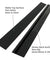 2 PCS 21'' Silicone Stove Counter Gap Cover Oven Guard Spill Seal Slit Filler 