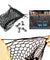 Car Trunk Cargo Organizer Storage Elastic Mesh Net Holder 4 Hooks Nylon 