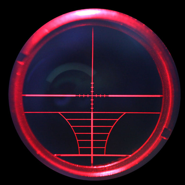 6-24x50 Hunting Rifle Scope Red Green Rangefinder illuminated Optical Gun Scope
