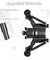 6" to 9" Carbon Fiber Adjustable Spring Return Hunting Rifle Bipod 