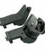 Front and Rear 45 Degree Offset Adjustable Tactical Iron Sight Set