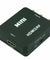 Mini Composite HDMI CVBS RCA to AV Video Converter Adapter 720p 1080p Upscaler