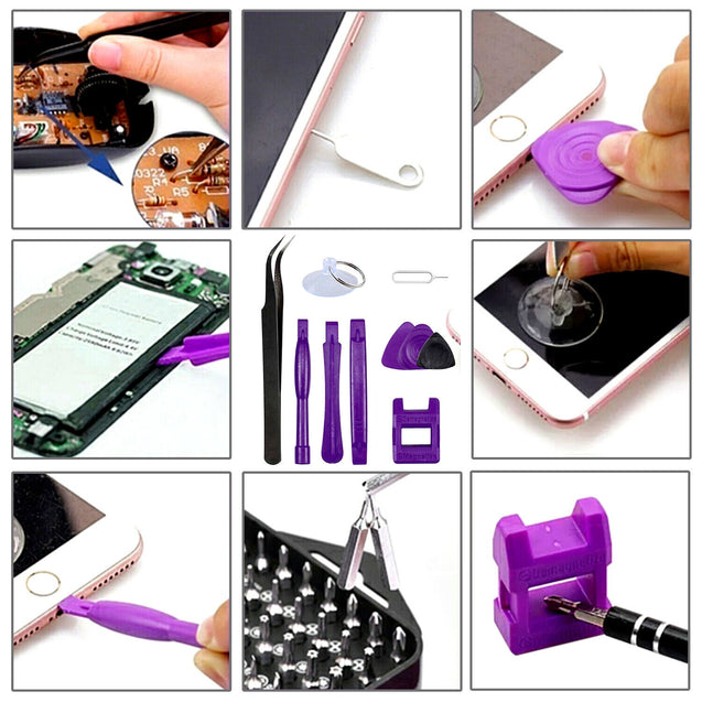 115 in 1 Magnetic Precision Screwdriver Set PC Phone Electronics Repair Tool Kit