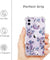 iPhone 11 Case Clear Flower Design Soft Flexible TPU Ultra Thin Shockproof