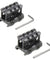 2 PCS Super Slim Picatinny Riser Mount 1" High 3 Slots MT 1 inch Free Shipping