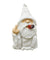Smoking White Wizard Gnome Middle Finger Lawn Ornament Statue Garden Yard Decor