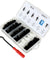 100 PCS Car Clips 6 Sizes Trim Push Retainer Pin Rivet Bumper w/ Remover Tool