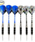 2 Sets Steel Tip Darts Barrel Aluminum Shafts Professional Dart Set - 6PCS Total