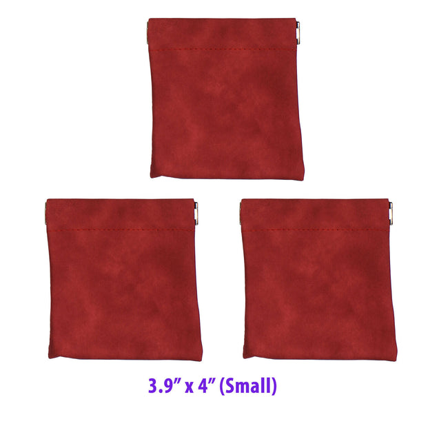 3PCS Portable Makeup Bag Travel Storage Pouch Shrapnel for Headphone Jewelry