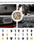  500 PCS Plastic Car Body Push Pin Rivet Mixed Fasteners Trim Molding Clip