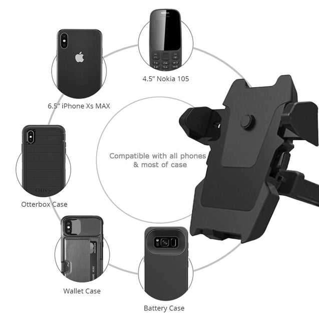 360° Mount Holder Car Windshield Stand For Mobile Cell Phone GPS iPhone Samsung