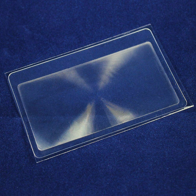10 PCS Credit Card Sized Wallet Pocket 2X Magnifier Magnifying Reading Glass