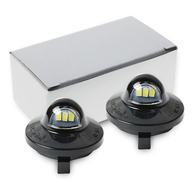 2 PCS LED License Plate Light Assembly Replacement For Ford F150 F250 F350