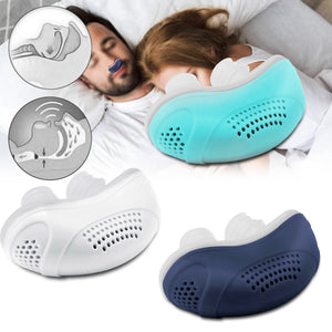 Micro Electric CAPA Noise Anti Snoring Device Sleep Apnea Stop Snore Aid Stopper