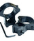 2 Pcs 1" Diameter 10mm 3/8" High Profile See-Thru Dovetail Scope Ring Mount 