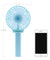 Portable Rechargeable Fan Mini Handy Fan Pocket Size Air Cooler USB w/ Battery