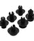  500 PCS Plastic Car Body Push Pin Rivet Mixed Fasteners Trim Molding Clip