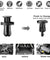  500 PCS Plastic Car Body Push Pin Rivet Mixed Fasteners Trim Molding Clip