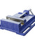 2.5"  3" 4" Bench Vise Clamp Table Flat Drill Press Vice Milling Machine Blue