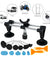 Car Paintless Dent Puller Tabs Bridge Lifter Body Repair Hail Removal Tool Kit