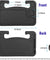 Car Steering Wheel Tray Desk Two Sided For Laptop Drink Food Work Table Holder