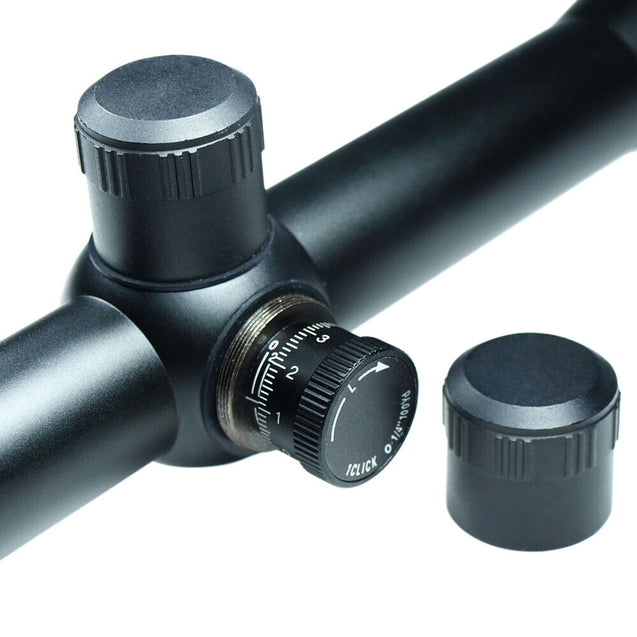 6-24x50 Hunting Rifle Scope Red Green Rangefinder illuminated Optical Gun Scope