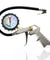 Dial Tire Inflator Gauge Flexible Hose 220 PSI Pistol Style Air Chuck Pneumatic