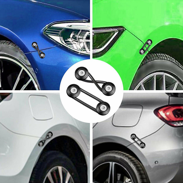 10 PCS Aluminum Car Quick Release Fasteners Bumper Trunk Fender Hatch Lids Kit