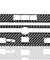 For Infiniti Q50 Q60 2014-2019 Carbon Fiber CD Panel Frame Trim Cover Interior