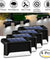 4 Solar LED Bright Deck Lights Outdoor Garden Patio Railing Decks Path Lighting