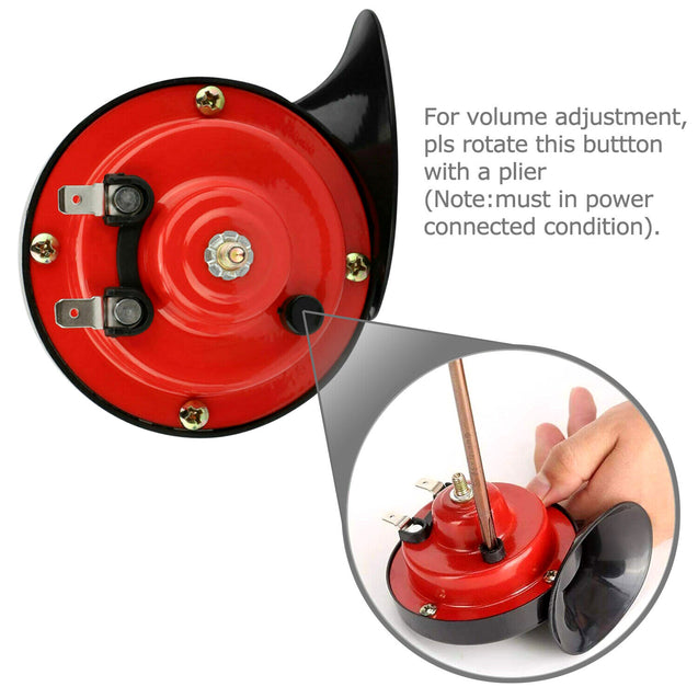 300DB Super Train Horn For Trucks SUV Car-Boat Motorcycles 12V Vehicle Universal