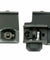 Front and Rear 45 Degree Offset Adjustable Tactical Iron Sight Set