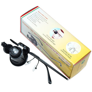 Lighted 20X Magnifier Magnifying Eye Glass Jeweler Loupe  Watch Repair