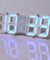 Digital 3D LED Big Wall Desk Alarm Clock Snooze 12/24 Hours Auto Brightness USB