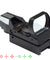 Tactical Holographic Reflex Red Green Dot Sight 4 Type Reticle for 20mm Rails