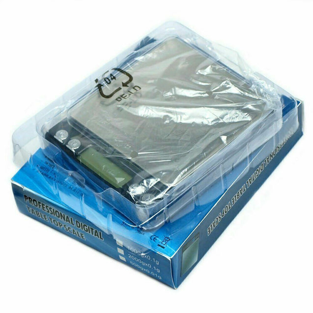 2000g x 0.1g  Digital Scale 0.1 gram Precision Scale for Jewelry Diet Shipping